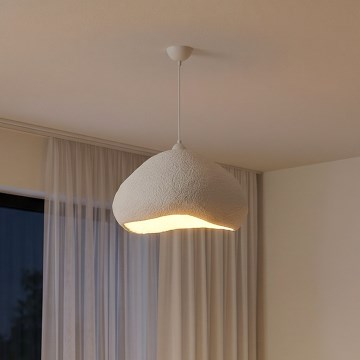 Brilagi - Подвесная люстра на тросе WABI SABI 1xE27/40W/230V, диаметр 50 см, белая