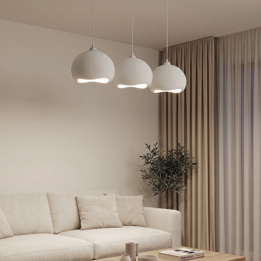 Brilagi - подвесная люстра на тросе YONTU 3xE27/40W/230V белая
