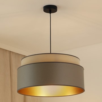 Brilagi - Подвесная люстра OREGON VEGE 1xE27/15W/230V диаметр 45 см серый
