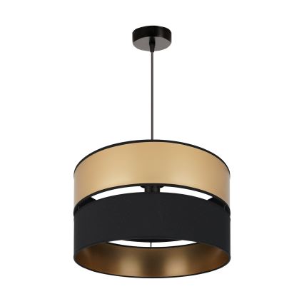 Brilagi - Подвесная люстра ROYAL 1xE27/15W/230V диаметр 40 см черный/золотистый