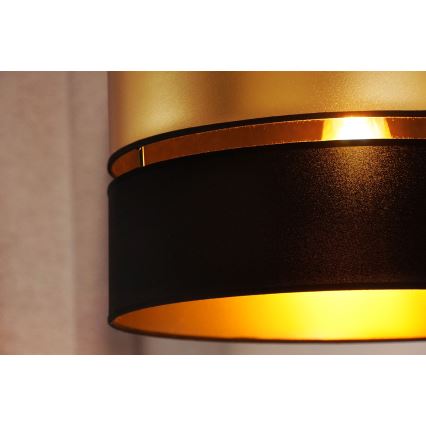 Brilagi - Подвесная люстра ROYAL 1xE27/15W/230V диаметр 40 см черный/золотистый