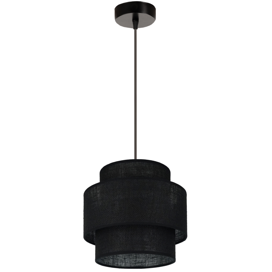 Brilagi - Подвесная люстра SPACE YUTE 1xE27/15W/230V диаметр 25 см черный