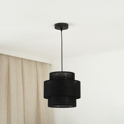 Brilagi - Подвесная люстра SPACE YUTE 1xE27/15W/230V диаметр 25 см черный
