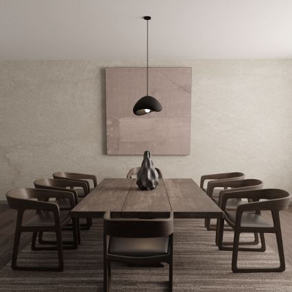 Brilagi - Подвесная люстра WABI SABI на тросе 1xE27/40W/230V, черная