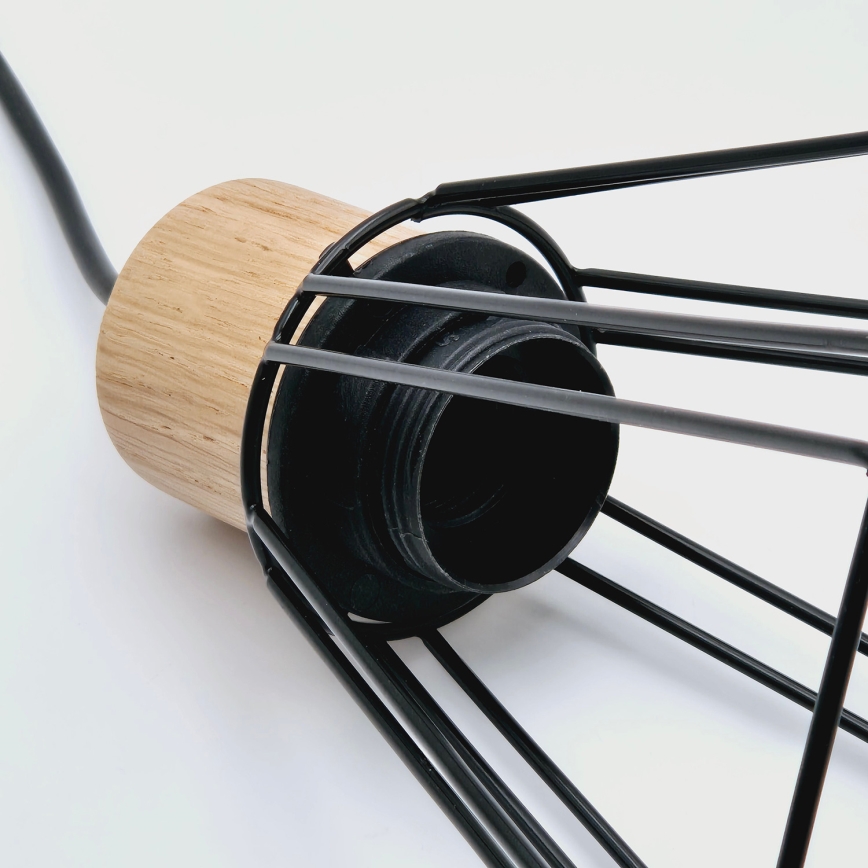 Brilagi - Подвесная люстра WOODY BASKET 1xE27/60W/230V дуб