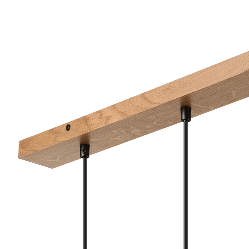 Brilagi - Подвесная люстра WOODY BASKET 3xE27/60W/230V дуб