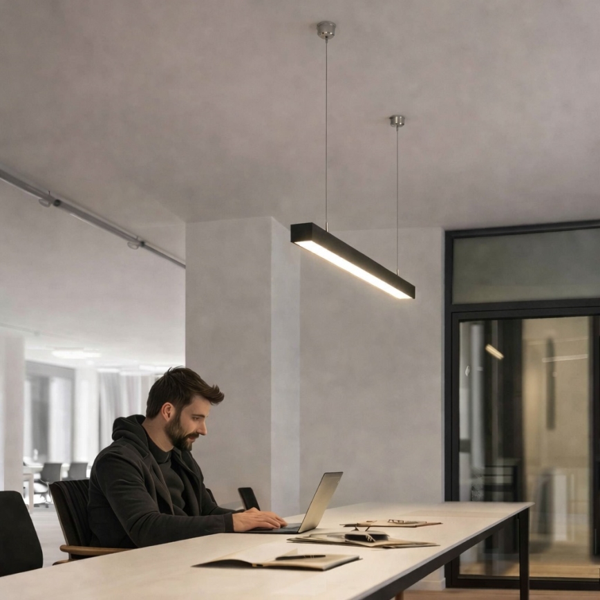 BRILAGI - LED-подвесной светильник FULLDAY LED/10/15/20Вт/230В 2700/4000/6000К 60 см чёрный