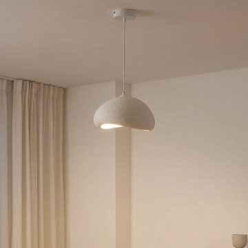 Brilagi - Подвесной светильник на шнуре WABI SABI 1xE27/40W/230V Ø 35 см белый