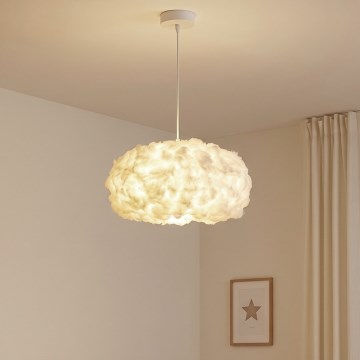 Brilagi - Подвесной светильник SOLEAIR на шнуре, 1xE27/60W/230V, диаметр 45 см, белый