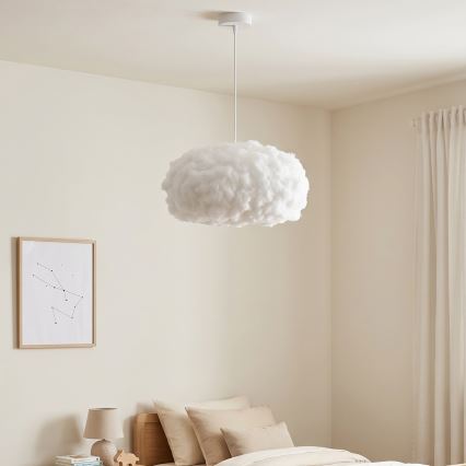 Brilagi - Подвесной светильник SOLEAIR на шнуре, 1xE27/60W/230V, диаметр 45 см, белый