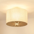 Brilagi - Потолочная люстра COUNTRY ROLLER 1xE27/15W/230V диам. 50 см кремовый