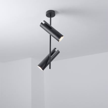 Brilagi - Потолочная люстра на штанге BRANCH 2xGU10/30W/230V черная