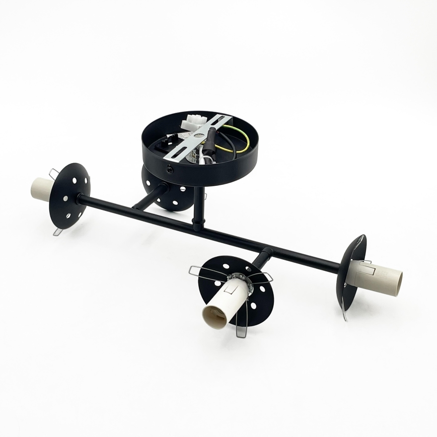 Brilagi - Потолочная накладная люстра MALONY 4xE14/20W/230V черная