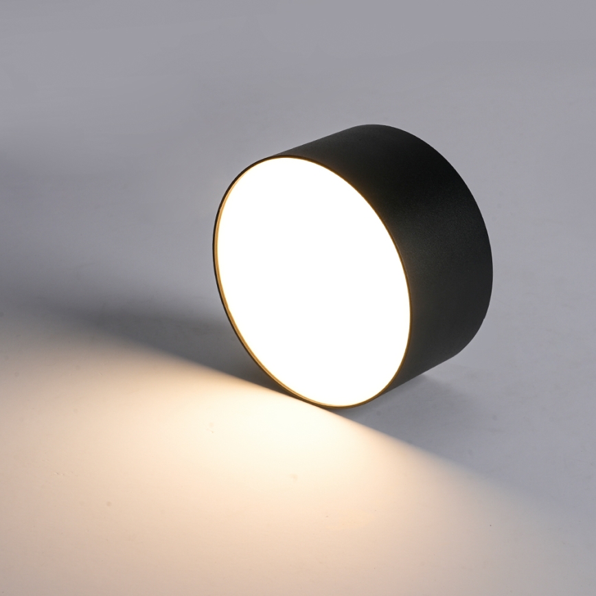 Brilagi - LED потолочный светильник для ванной FORIS LED/20W/230V Ø 15 см черный IP44