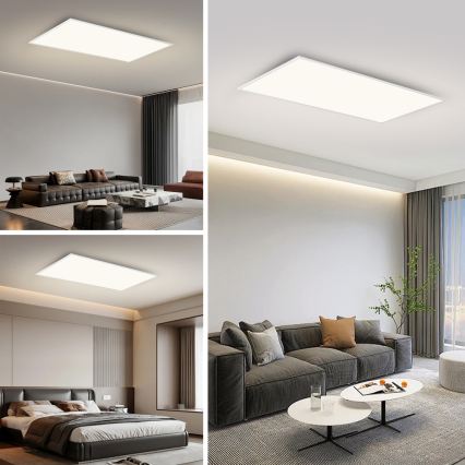 Brilagi - LED потолочный светильник SLIMFRAME LED/80 Вт/230 В 120x60 см 3000/4000/6000K белый