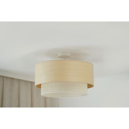 Brilagi - Потолочная люстра ARIZONA BOHO 1xE27/15W/230V диаметр 45 см бежевый