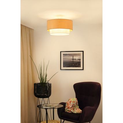 Brilagi - Потолочная люстра ARIZONA BOHO 1xE27/15W/230V диаметр 45 см бежевый