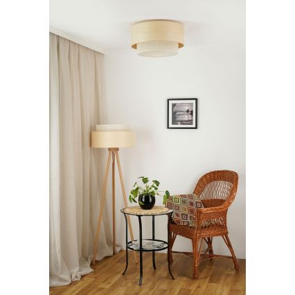 Brilagi - Потолочный светильник ARIZONA BOHO 1xE27/15W/230V диаметр 45 см бежевый