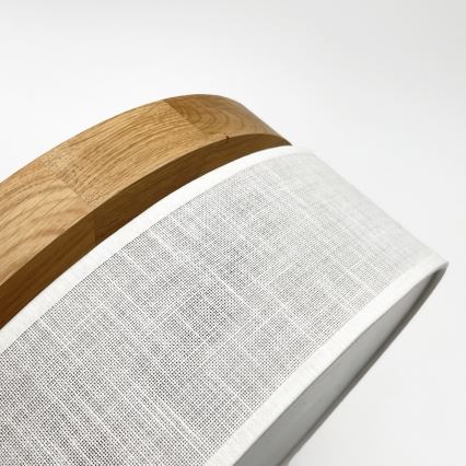 Brilagi - потолочный светильник BELLADONNA LED, 20 Вт/230 В, Ø 30 см, белый/дуб