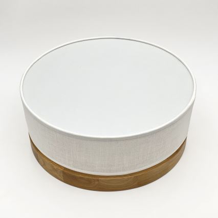 Brilagi - потолочный светильник BELLADONNA LED, 20 Вт/230 В, Ø 30 см, белый/дуб