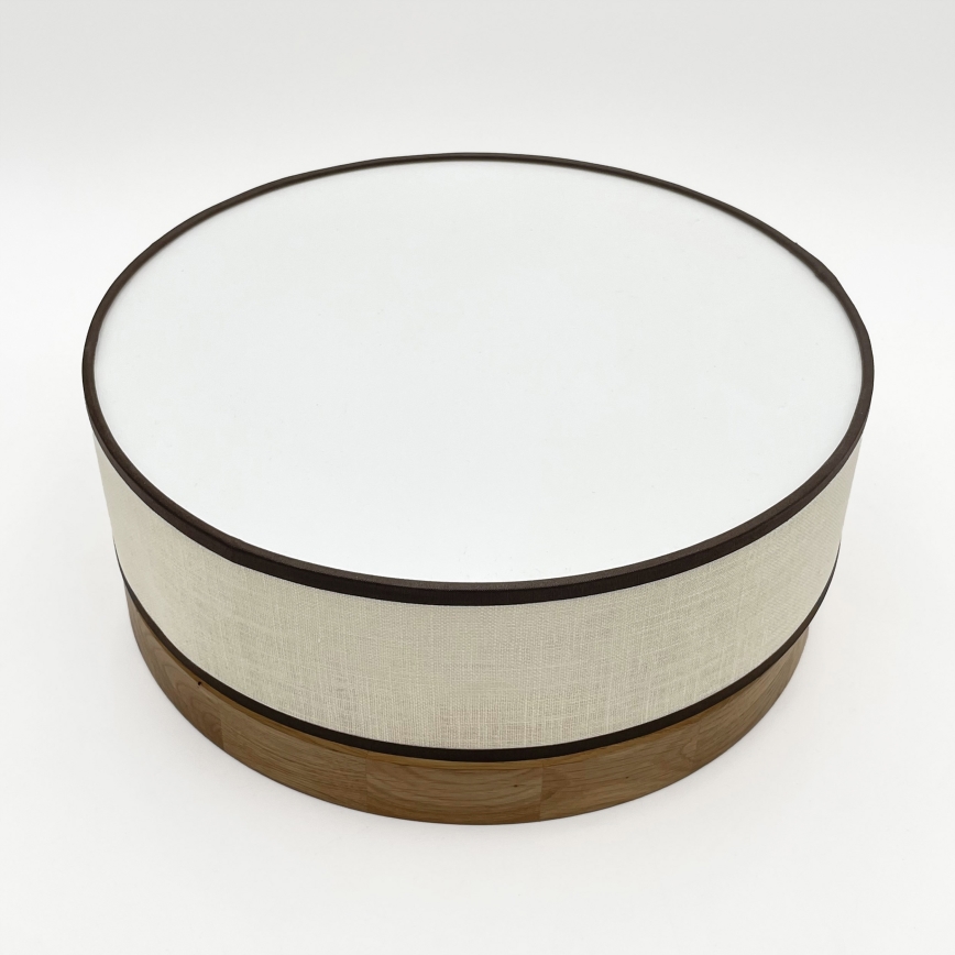 Brilagi - потолочный светильник BELLADONNA LED/20W/230V Ø 30 см кремовый/дуб