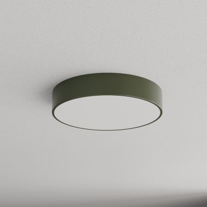 Brilagi - Потолочный светильник CLARE 3xE27/24W/230V, диаметр 40 см, цвет хаки