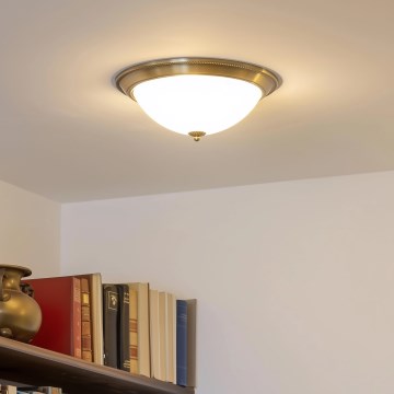 Brilagi - Потолочный светильник CLASSIC 3xE27/60W/230V бронзовый