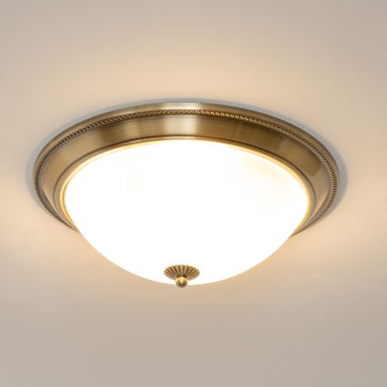 Brilagi - Потолочный светильник CLASSIC 3xE27/60W/230V бронзовый