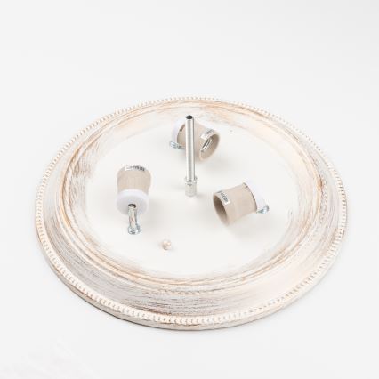 Brilagi - Потолочный светильник CLASSIC 3xE27/60W/230V кремовый/патина