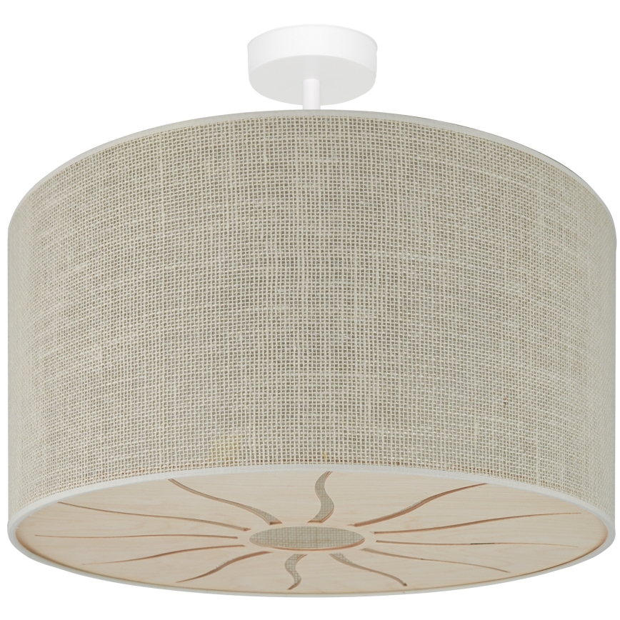 Brilagi - Потолочная люстра COUNTRY ROLLER 1xE27/15W/230V диаметр 45 см кремовый