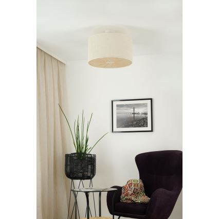 Brilagi - Потолочная люстра COUNTRY ROLLER 1xE27/15W/230V диаметр 45 см кремовый