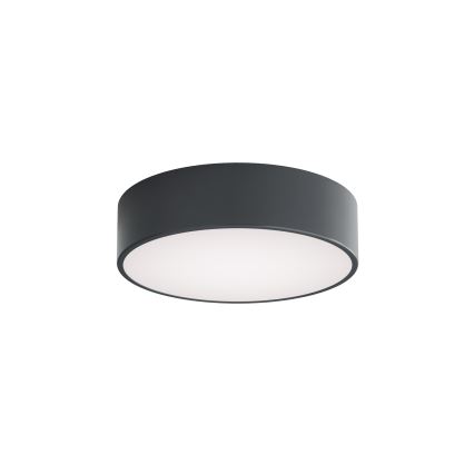 Brilagi - Потолочный светильник для ванной комнаты CLARE 2xE27/24W/230V Ø 30 см антрацит IP54