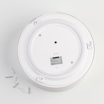 Brilagi - Потолочный светильник для ванной POOL 2xE27/15W/230V Ø30 см IP54 белый