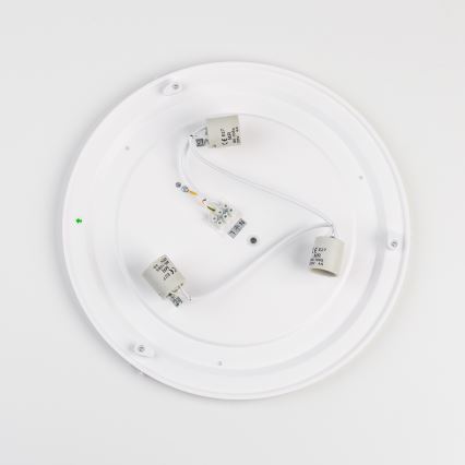 Brilagi - Потолочный светильник для ванной POOL 3xE27/15W/230V, диаметр 40 см, IP54, черный