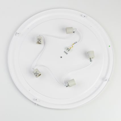 BRILAGI - Потолочный светильник для ванной POOL 5xE27/15W/230V, диаметр 60 cm, IP54, черный