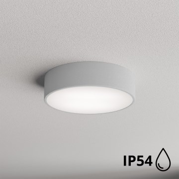 Brilagi - Потолочный светильник для ванной комнаты CLARE 2xE27/24W/230V диаметр 30 cm IP54 серая