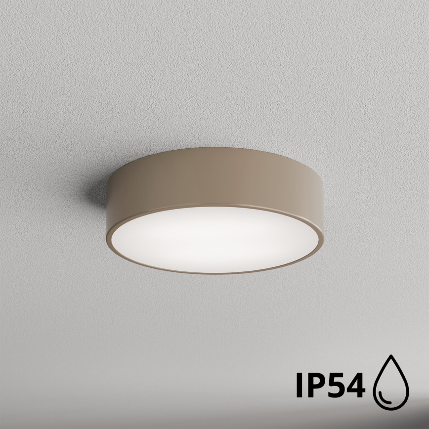 Brilagi - Потолочный светильник для ванной комнаты CLARE 2xE27/24W/230V диаметр 30 см IP54 бежевый