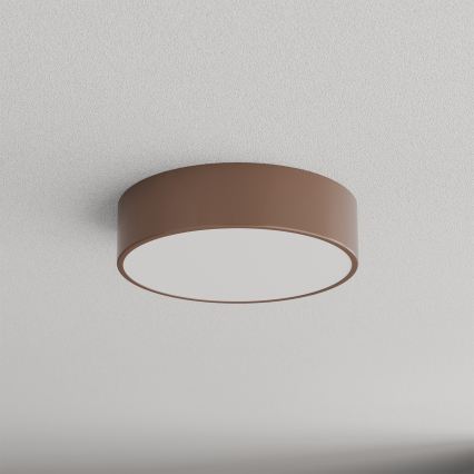 Brilagi - Потолочный светильник для ванной комнаты CLARE 2xE27/24W/230V Ø 30 см IP54 коричневый