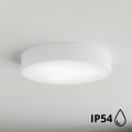 Brilagi - Потолочный светильник для ванной комнаты CLARE 3xE27/24W/230V диаметр 40 см белый IP54