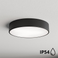 Brilagi - Потолочный светильник для ванной комнаты CLARE 3xE27/24W/230V диаметр 40 см черный IP54