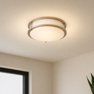Brilagi - Потолочный светильник ELARO 2xE27/40W/230V, диаметр 26 см, золотой