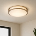 Brilagi - Потолочный светильник ELARO 4xE27/40W/230V, диаметр 41 см, золотой