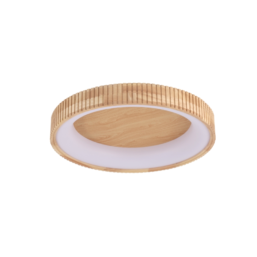 Brilagi - LED потолочный светильник FALCON WOOD MODERN LED/40W/230V 3000/4000/6000K, диаметр 60 см, с деревянной отделкой