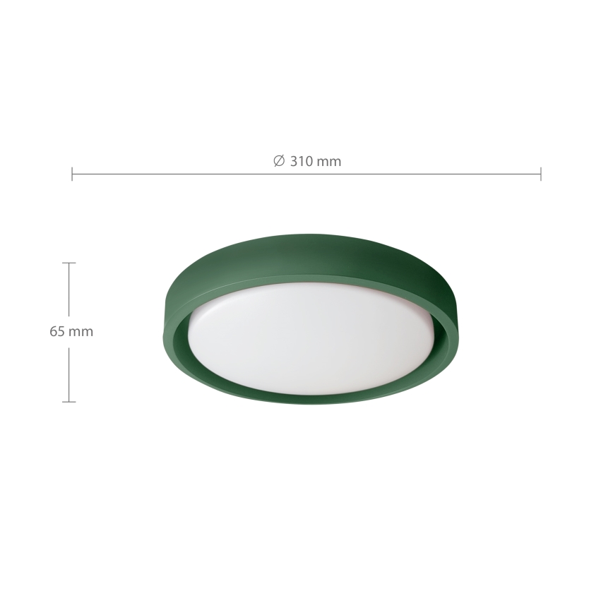 Brilagi - Потолочный светильник LED MATTEO LED/24W/230V Ø 31 см зеленый