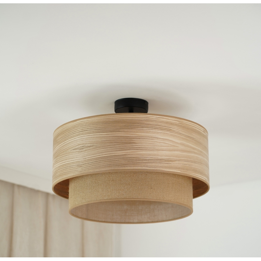 Brilagi - Потолочная люстра MONTANA BOHO 1xE27/15W/230V диаметр 45 см коричневый