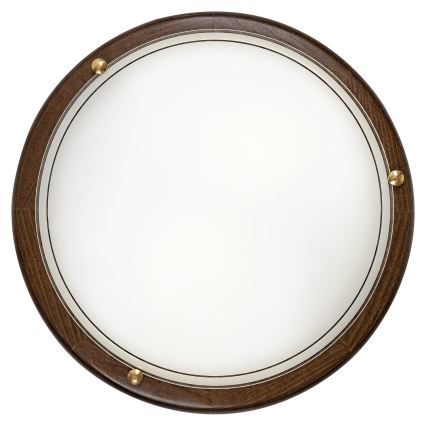 Brilagi - потолочный светильник ORBIS 2xE27/60W/230V Ø 38 см, сосна