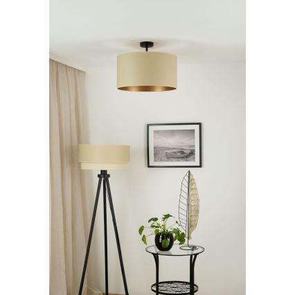 Brilagi - Потолочная люстра OREGON ROLLER VEGE 1xE27/15W/230V диам. 45 см бежевый