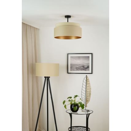 Brilagi - Потолочная люстра OREGON VEGE 1xE27/15W/230V диаметр 45 см бежевый