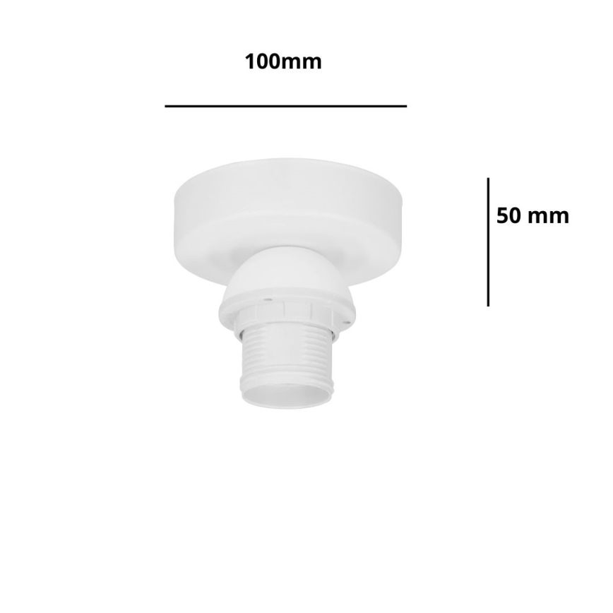 Brilagi - Потолочный светильник PARTY 1xE27/60W/230V Ø 10 см, белый