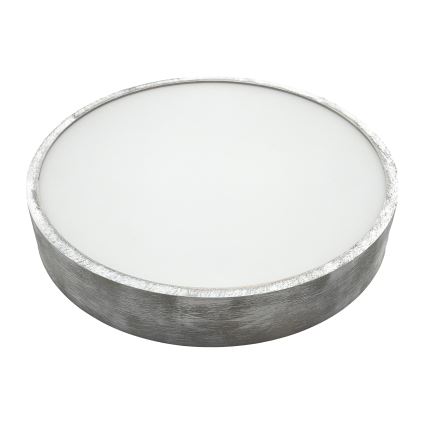 Brilagi - Потолочный светильник PINO 3xE27/15W/230V сосна/серебристый диам. 47,5 см